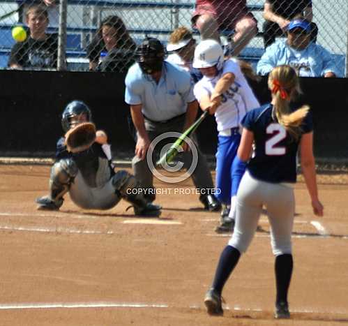NHS Cougars vs East Vale Roosevelt Mustangs 4/20/2012