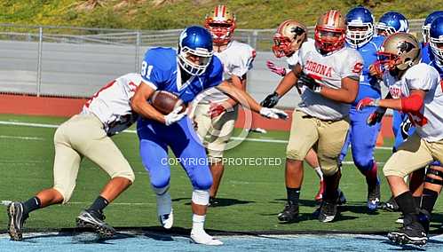 NHS JV vs Corona Panthers JV 10 16 2014