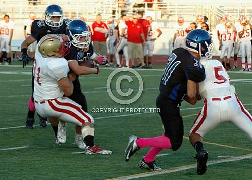 NHS JV Football vs Corona Panthers