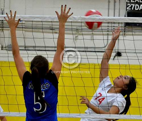 NHS JV at Corona Panthers 10 7 2014