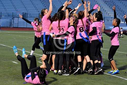 The 2015 Powder Puff Football Game