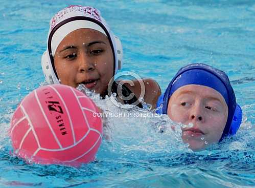 NHS JV Girls Water Polo vs Bell Gardens 1 3 2014