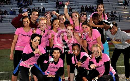 The 2015 Powder Puff Football Game