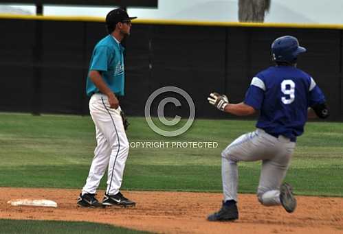 NHS Cougars vs Corona's Santiago High School Sharks