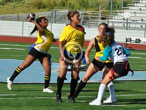 NHS Girls Powder Puff Football 5 17 2012