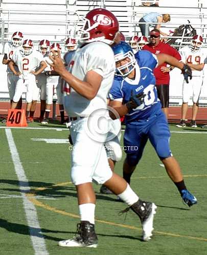 NHS JV Football vs La Serna 9 20 2012