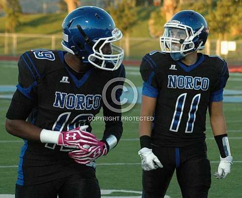 NHS JV Football vs Corona Panthers
