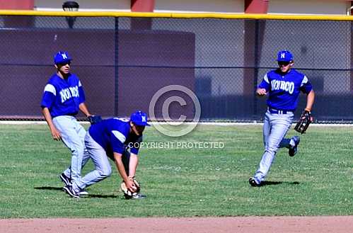 NHS Cougars vs Corona High School Pantehrs 4/16/2012