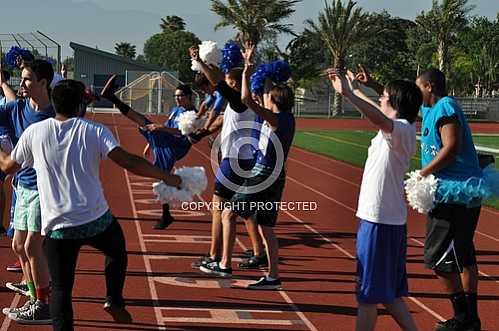 NHS Girls Powder Puff Football 5 17 2012