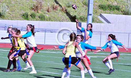 NHS Girls Powder Puff Football 5 17 2012