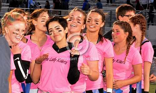 The 2015 Powder Puff Football Game