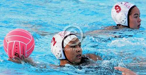 NHS JV Girls Water Polo vs Bell Gardens 1 3 2014