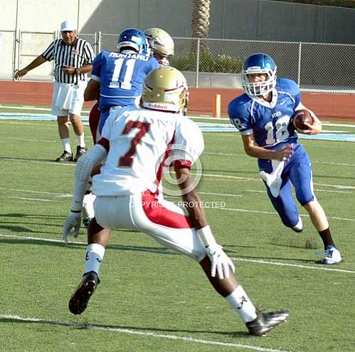 NHS JV Football vs Almeny 9 27 2012