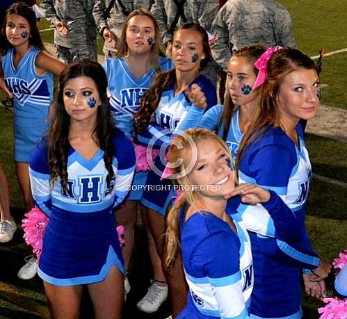 NHS Cheer  Homecoming 2014
