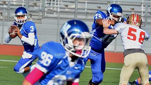 NHS JV vs Corona Panthers JV 10 16 2014