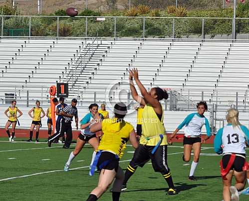 NHS Girls Powder Puff Football 5 17 2012