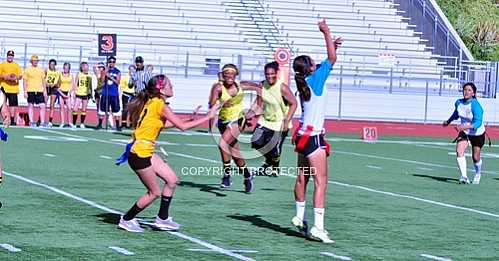 NHS Girls Powder Puff Football 5 17 2012