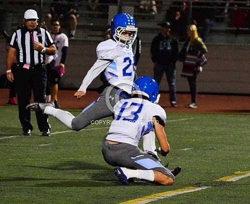 NHS at Corona Santiago Sharks  10 20 2017