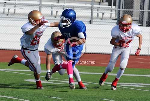 NHS Freshmen vs Corona Panthers 10 24 2013