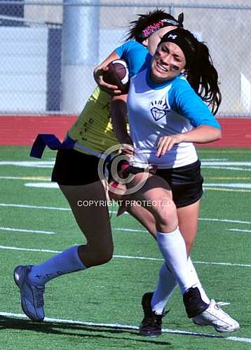 NHS Girls Powder Puff Football 5 17 2012