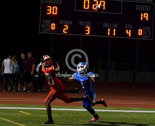 NHS vs Corona Panthers 10 16 2015